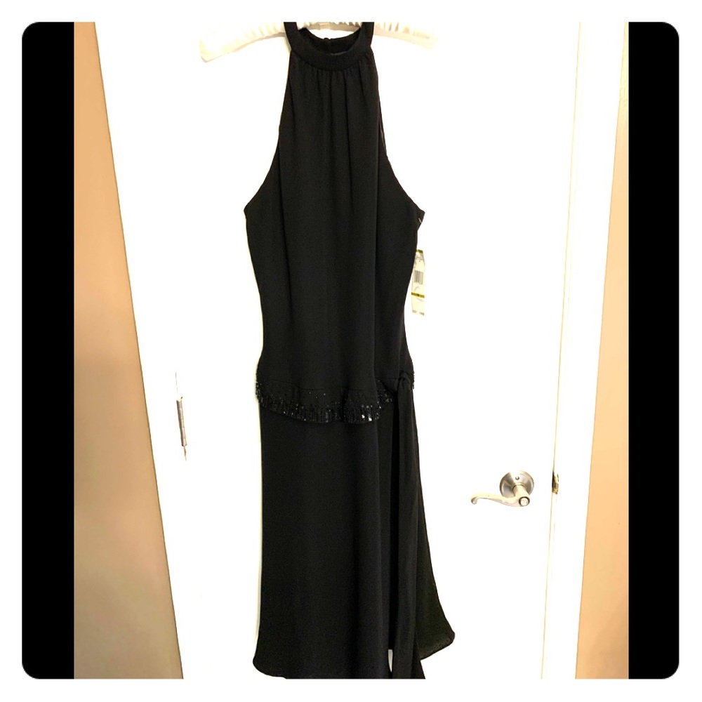 Jones New York sz 14 black formal gown NWT